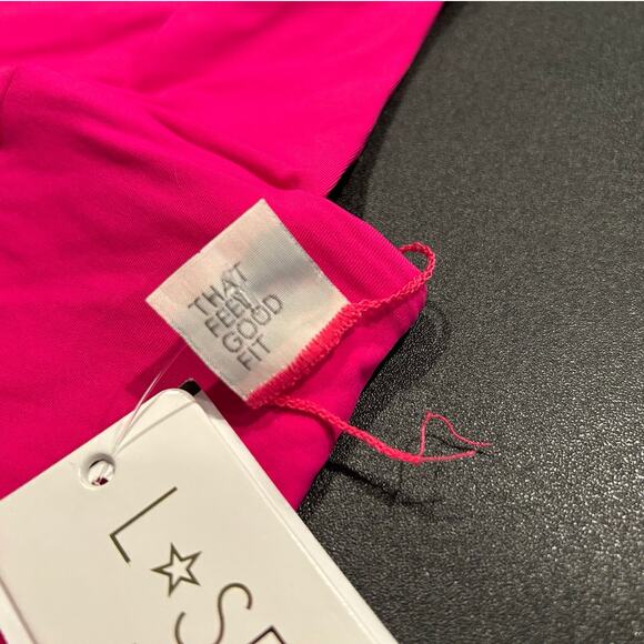 NWT L*SPACE Convertible Parker Bikini Top – Pink, Size Small, NWT - Picture 7 of 7